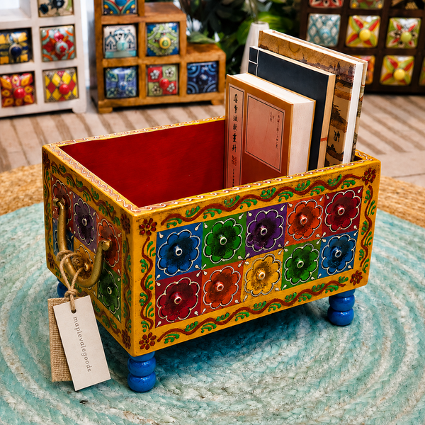 Enamel Decorative Desktop Storage Organizer