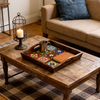 Large Wooden Tea & Serving Tray