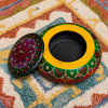 Hand-Painted Wooden Jewelry Box