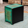 Vintage Painted Wooden Vanity Box