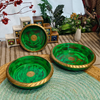 Distressed Painted Wooden Serving Tray