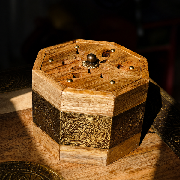 Traditional Incense Burner & Candle Holder