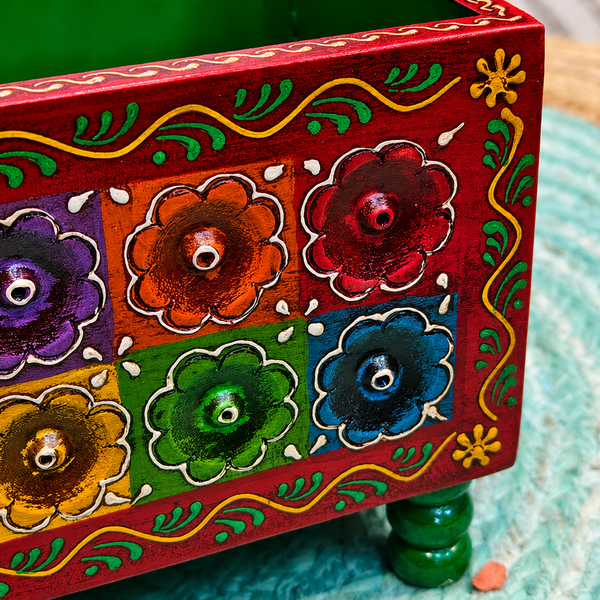 Enamel Decorative Desktop Storage Organizer