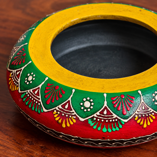 Hand-Painted Wooden Jewelry Box