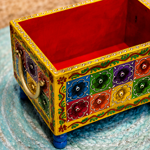 Enamel Decorative Desktop Storage Organizer